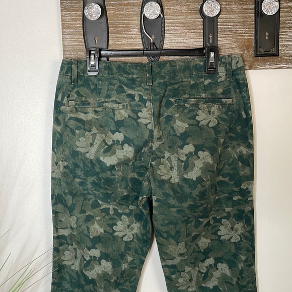 GAP Mens Green Floral Print Lived In Slim Fit Pant Size 32 - Picture 5 of 8